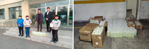 愛(ài)心贈與 團結攜手 未雨綢繆 共抗疫情