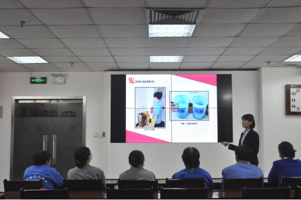 濟南連心物業(yè)舉行2022年第二次新員工入職培訓