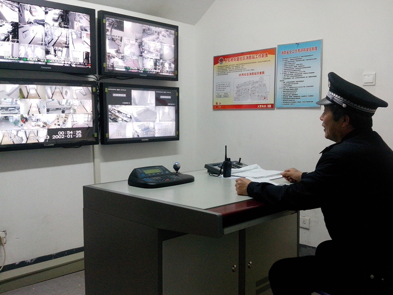 消防監控工作現場(chǎng)