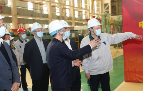 連心物業(yè)全力保障孫斌副市長(cháng)蒞臨山東電力設備公司調研